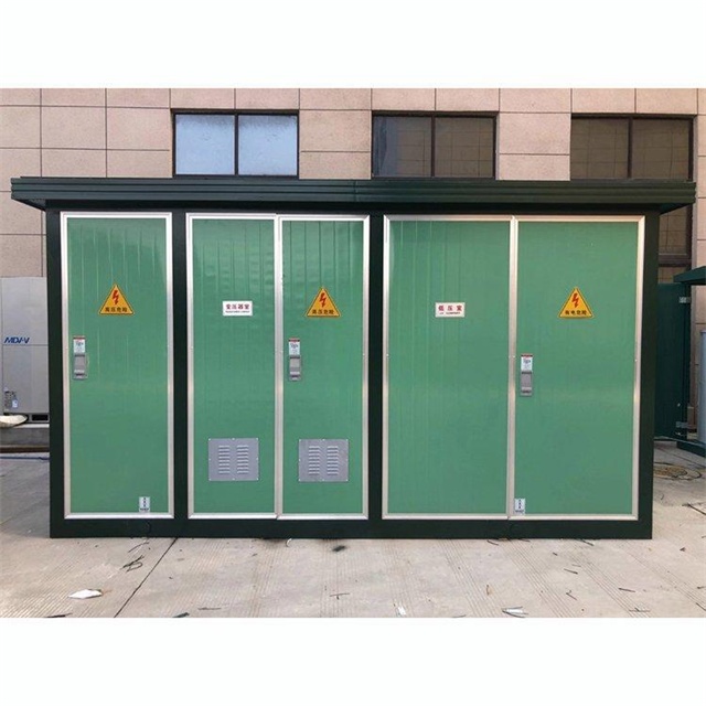 老城1600KVA欧式箱式变压器